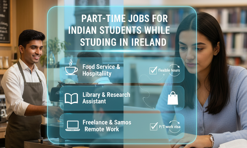 Part-Time Jobs for Indian Students While Studying in Ireland