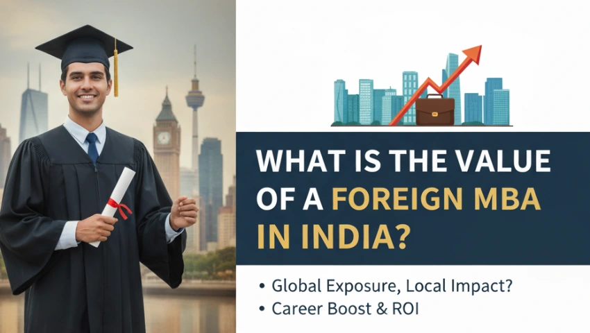 What is the Value of a Foreign MBA in India
