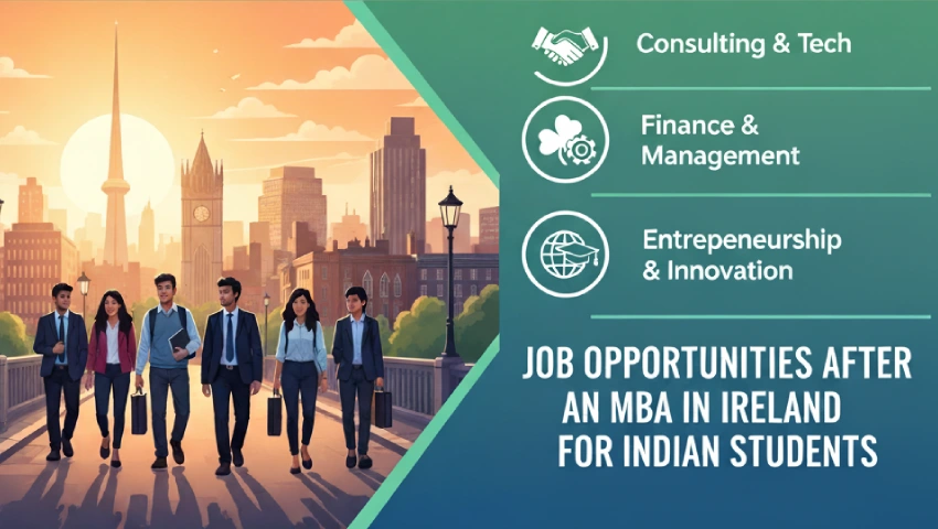 Job Opportunities After an MBA in Ireland for Indian Students