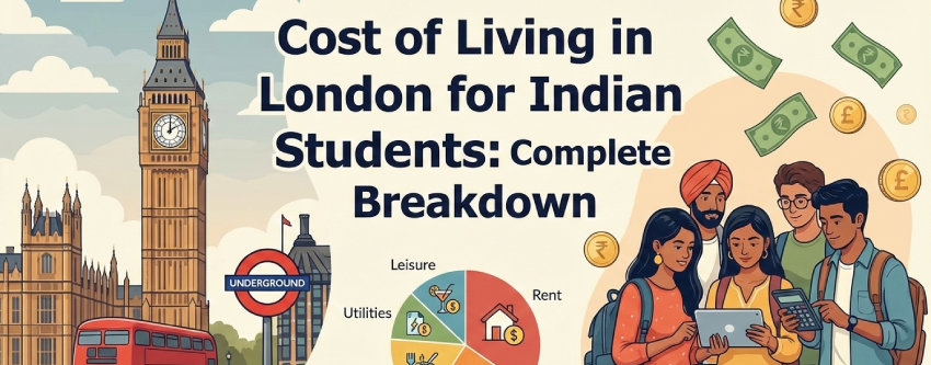 Cost of Living in London for Indian Students: Complete Breakdown