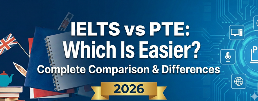IELTS vs PTE: Which is Easier? Complete Comparison & Differences