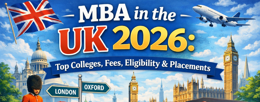 MBA in the UK 2026: Top Colleges, Fees, Eligibility & Placements