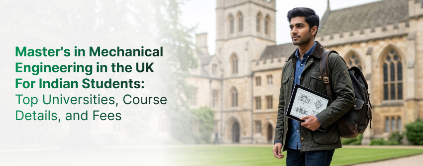 Master's in Mechanical Engineering in the UK For Indian Students