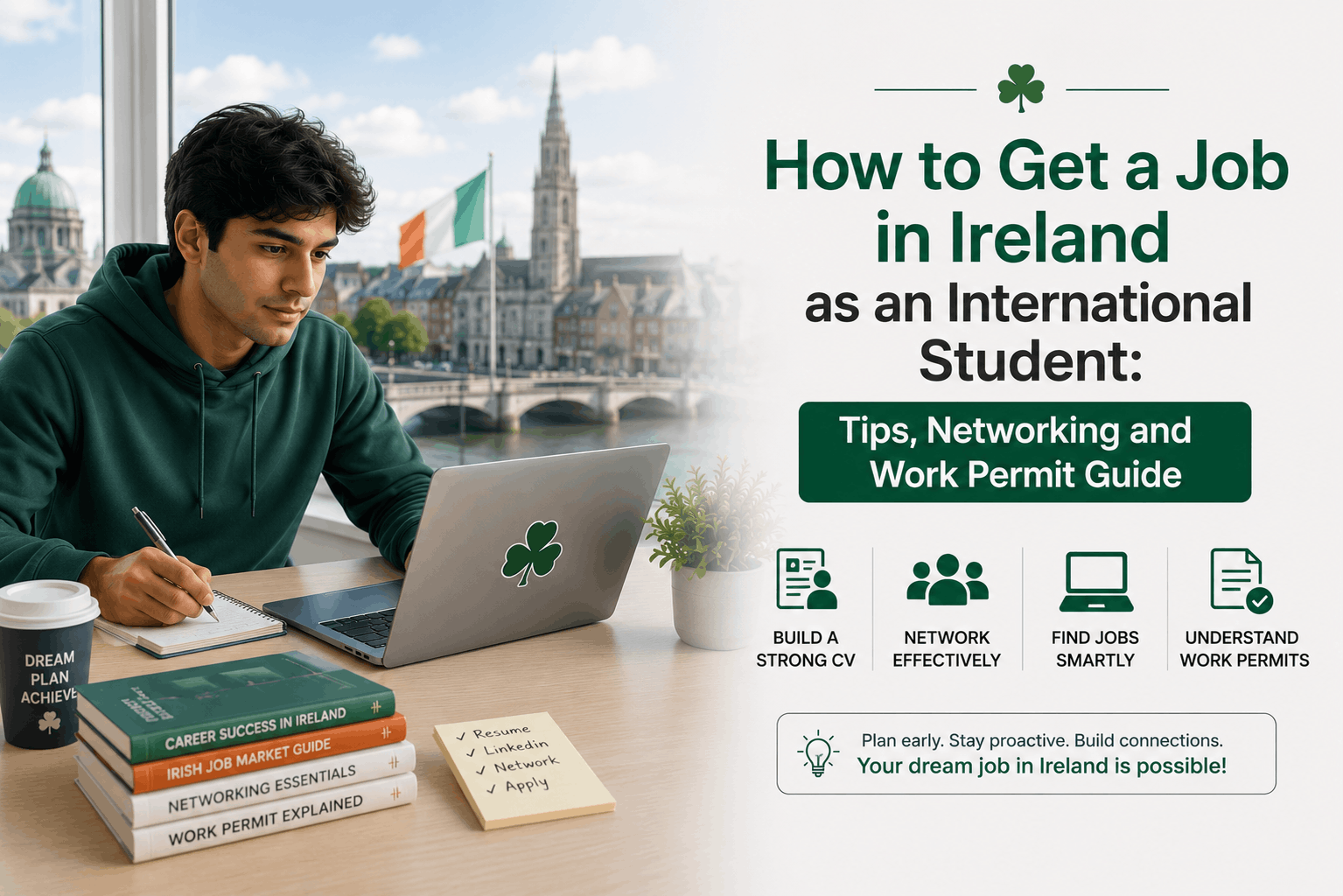 How to Get a Job in Ireland as an International Student: Tips, Networking and Work Permit Guide