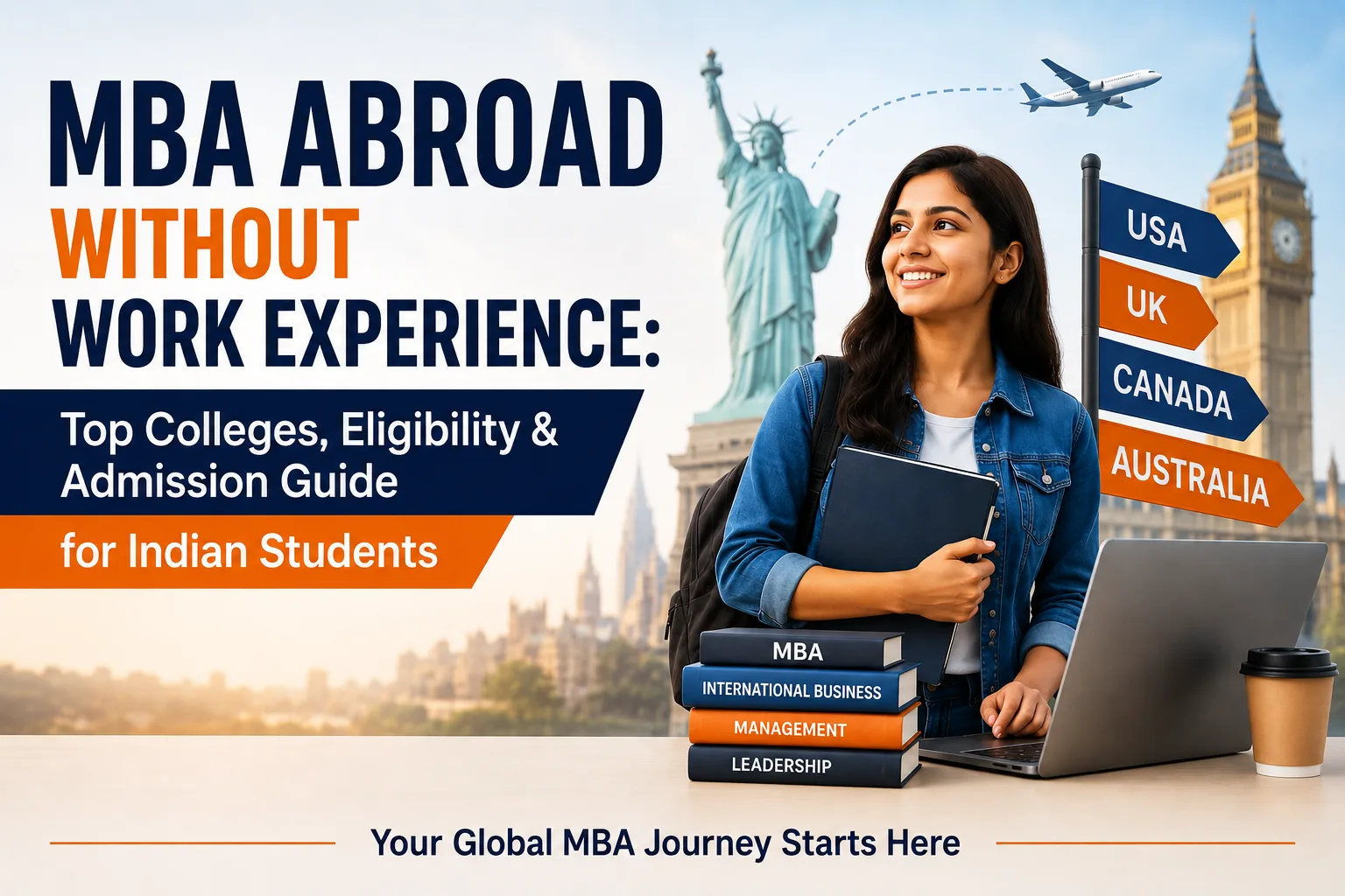 MBA Abroad Without Work Experience Top Colleges, Eligibility & Admission Guide for Indian Students