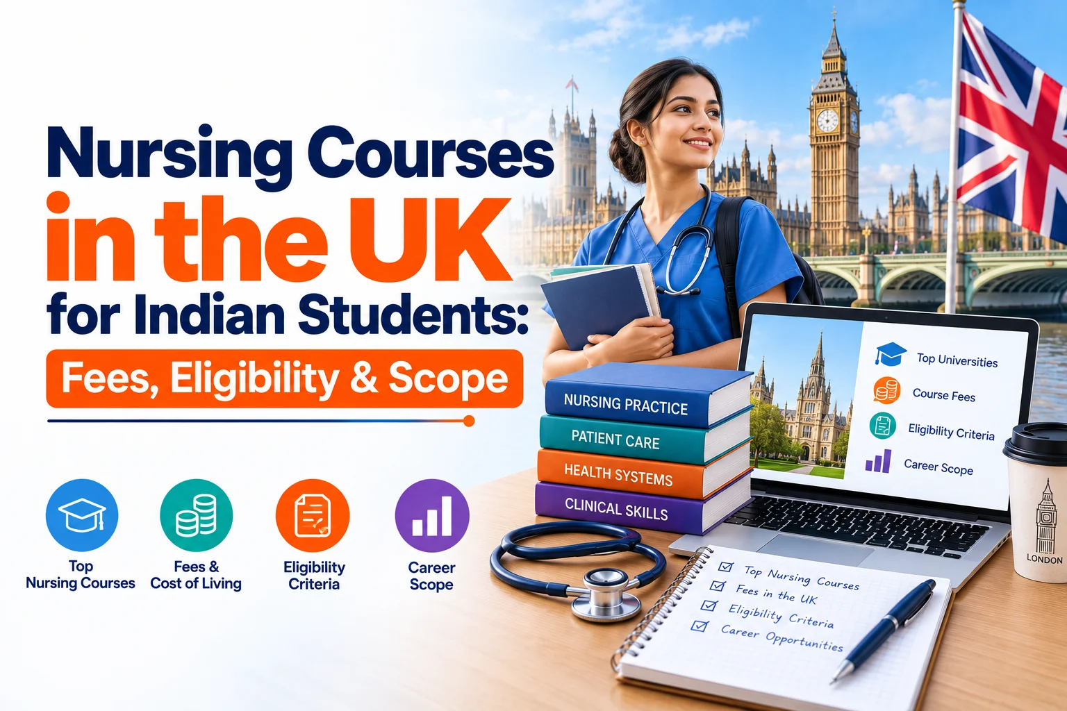 Nursing Courses in the UK for Indian Students Fees, Eligibility & Scope